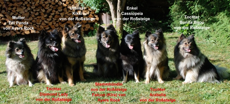 Die Familie von der Mittelspitzen von der Rosteige 5 Generationen 2